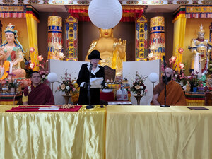 The Return of the Pope of Buddhism Scepter by His Holiness Dorje Chang Buddha III was Rejected