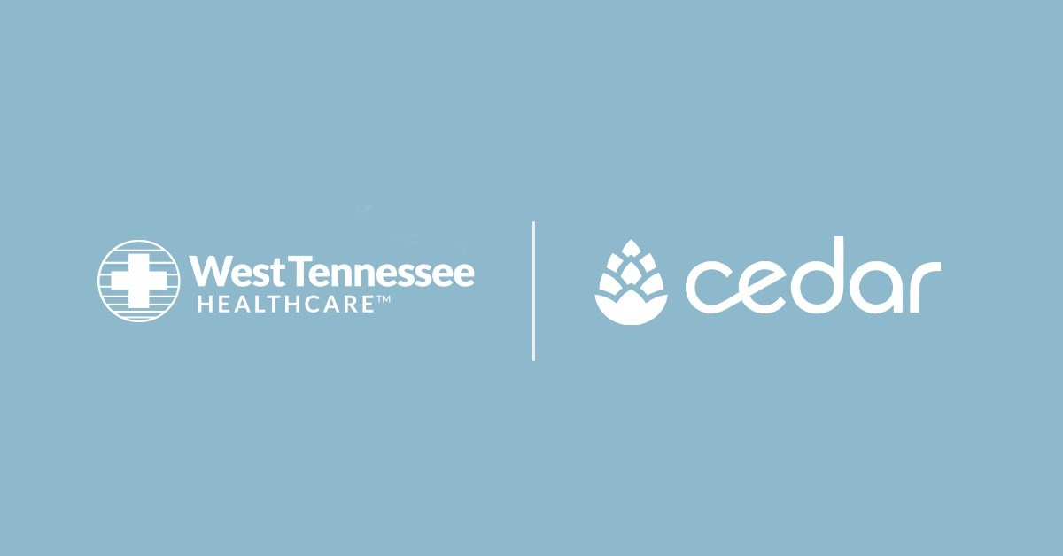 Cedar Partners With West Tennessee Healthcare to Modernize the Patient ...