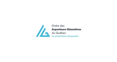 Ordre des arpenteurs-gomtres du Qubec - logo (Groupe CNW/Ordre des arpenteurs-gomtres du Qubec)