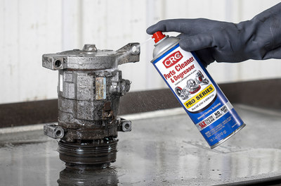 New CRC Parts Cleaner & Degreaser Pro Series removes the toughest oil, dirt, grease, and varnish up to 14X faster than other multi-purpose cleaners and degreasers.