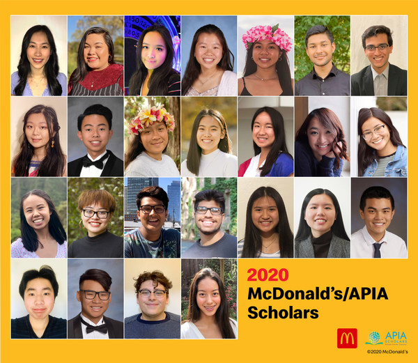 McDonald's/APIA Scholarship Program Awards A Half A Million Dollars In