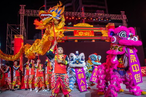 Shenyang Middle Street, una calle peatonal comercial en China con 400 años de historia, renueva su apariencia