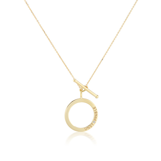 Serena Williams Jewelry Unstoppable Necklace in 14K Yellow Gold