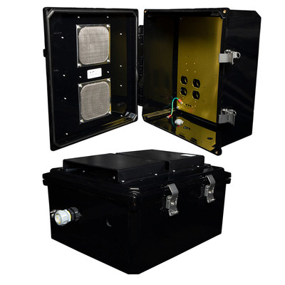 L-com Launches New Black, Polycarbonate NEMA-Rated Equipment Enclosures