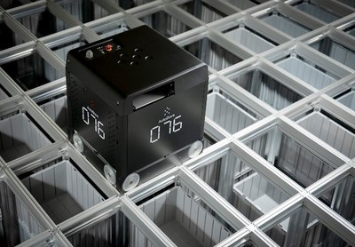 The Black Line(TM): One of AutoStore's Automated Storage & Retrieval Systems