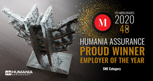 Humania Assurance receives the 2020 Mercure award for Employer of the Year