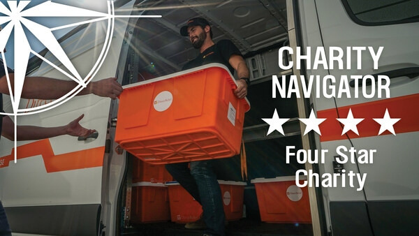 Direct Relief receives new 4-star charity rating from Charity Navigator for 2020.