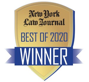 SmartAdvocate® Named the Winner of New York Law Journal's Best of 2020: Announces 5th Year in a Row as Number One in 5 Categories Including Best Legal Case Management