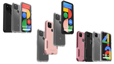 OtterBox keeps you connected to those moments that matter most with Symmetry Series, Defender Series and Commuter Series for Google Pixel 5 and Google Pixel 4a (5G).