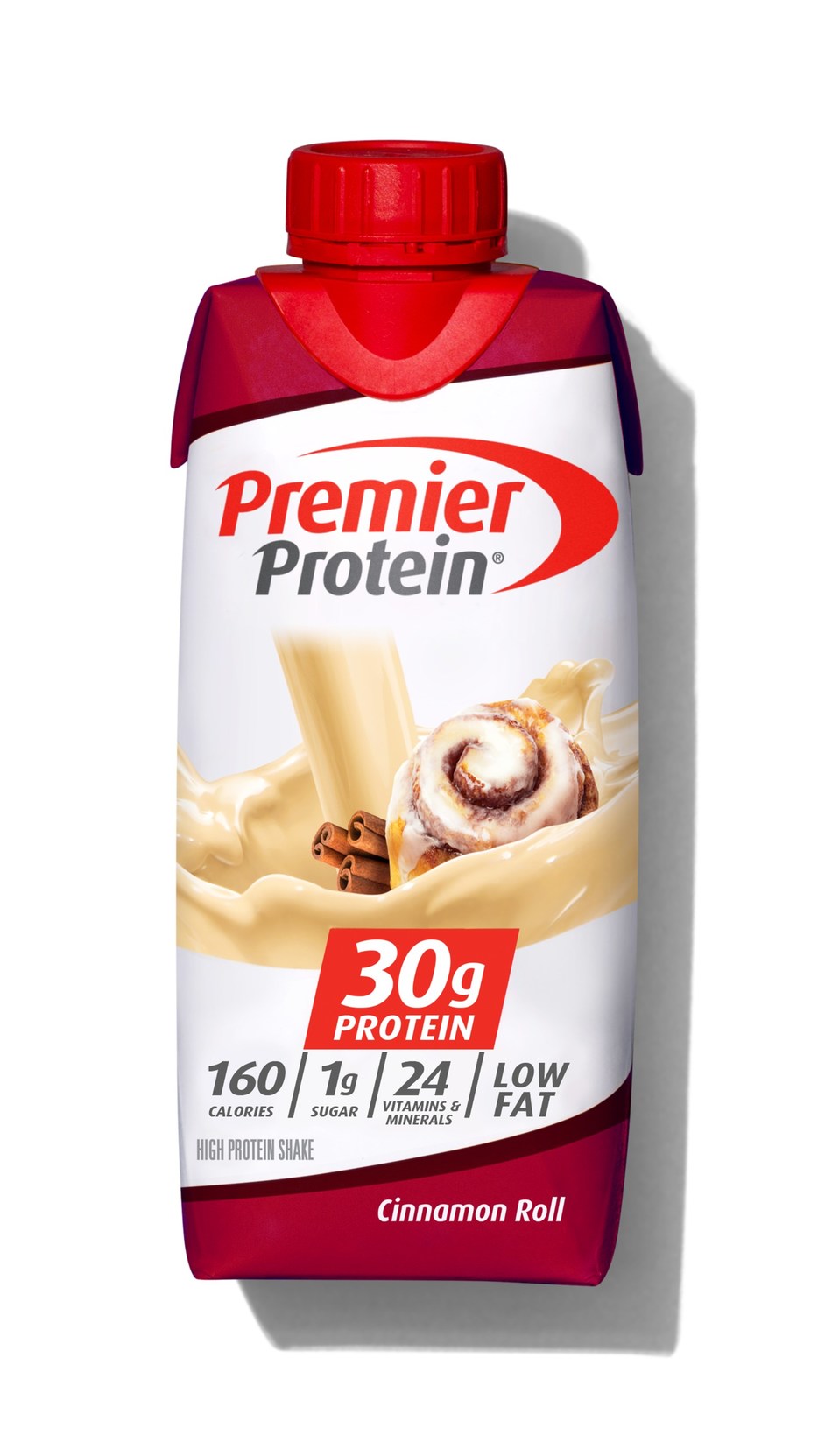 Premier Protein® Introduces NEW Cinnamon Roll Flavored Protein Shakes