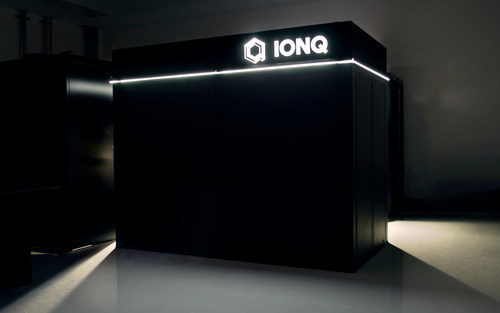 The outer enclosure for IonQ's next-generation system, which creates a highly stable environment (acoustics, temperature, humidity) for the system. Credit: Kai Hudek, IonQ