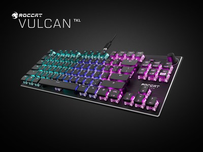 ROCCAT’s award-winning Vulcan mechanical gaming keyboard is re-imagined in a tenkeyless form factor in the Vulcan TKL.