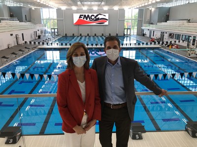 FMC Natatorium at Ty Warner Park Founders MaryAnn and Mark Kaufman