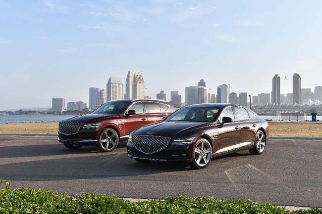 Coming soon, the all-new 2021 Genesis G80 mid-luxury sedan & all-new 2021 GV80 mid-luxury SUV.