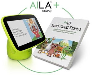 Award-Winning AILA Sit &amp; Play™ Virtual Preschool Learning System Now Includes Read Aloud Stories