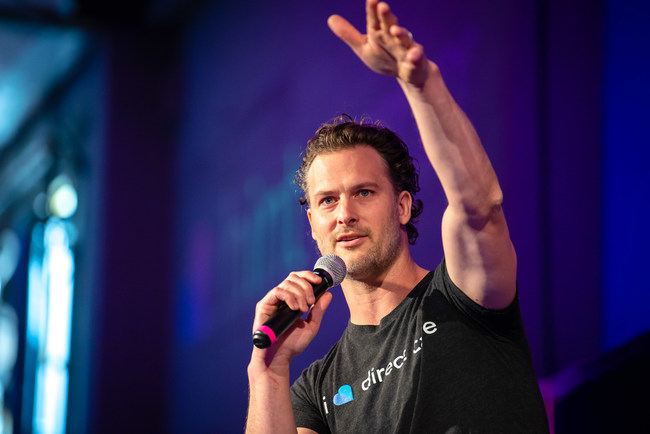 Zak Holdsworth, Co-founder & CEO of Hint Health, speaks at the 2019 Hint Summit