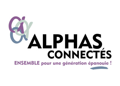 Logo du Mouvement Alphas connects (Groupe CNW/Association des mdecins psychiatres du Qubec)