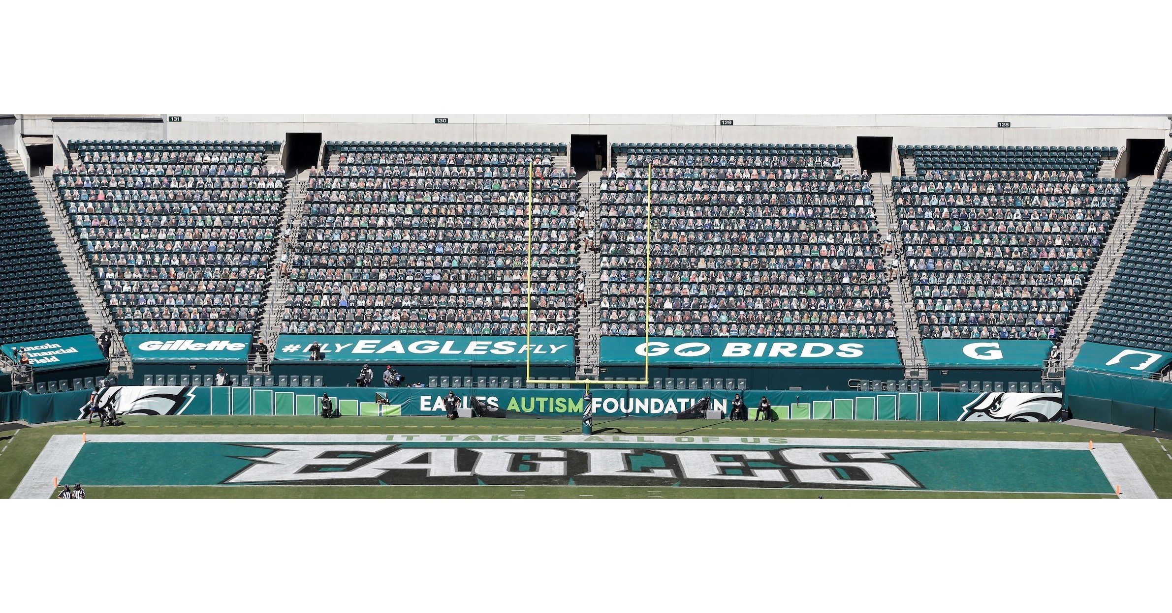 Eagles to host fan cutouts at Lincoln Financial Field