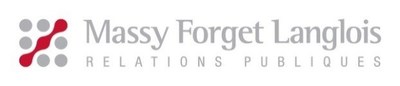 Logo de Massy Forget Langlois relations publiques (Groupe CNW/Massy Forget Langlois relations publiques)