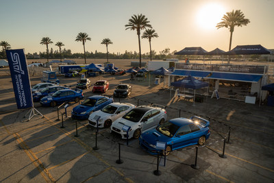 Subaru Attempts Guinness World Records Title for the Largest Parade of Same-Make Vehicles.