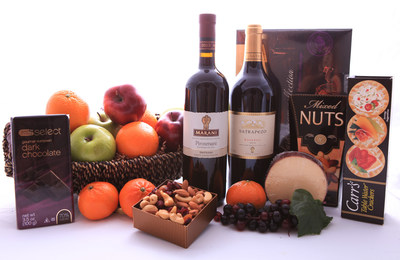 Send everyone on your office holiday list a delicious gourmet gift with GiftBasketsOverseas.com