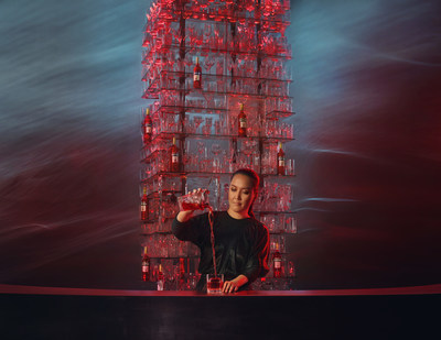 Mixologist Monica Berg features in Campari’s digital global campaign showing Red Passion come alive in the path to creation 