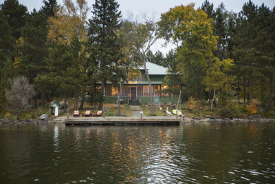 Vrbo's island property, a charming private island with lakefront views all to yourself