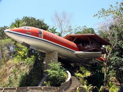 Vrbo's 727 Airplane in the Costa Rican Jungle
