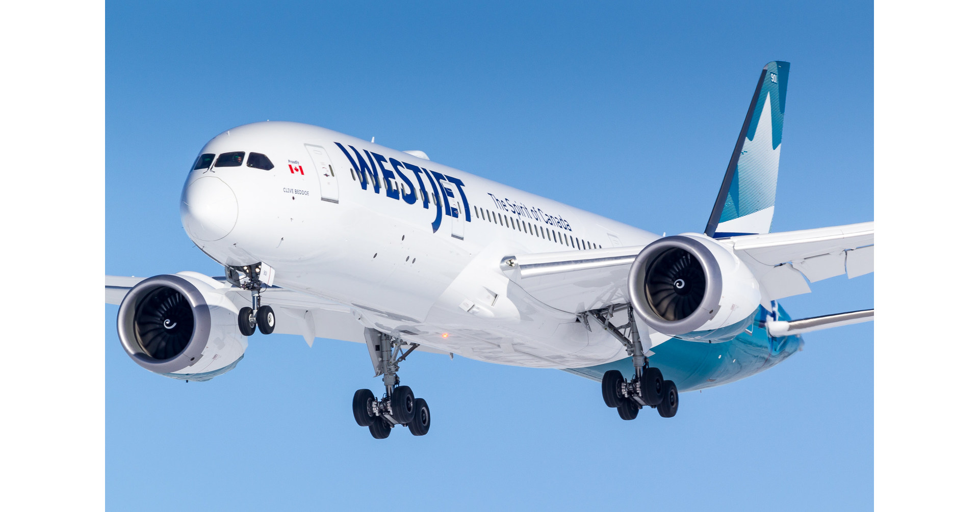 WestJet introduces its Dreamliner to Vancouver
