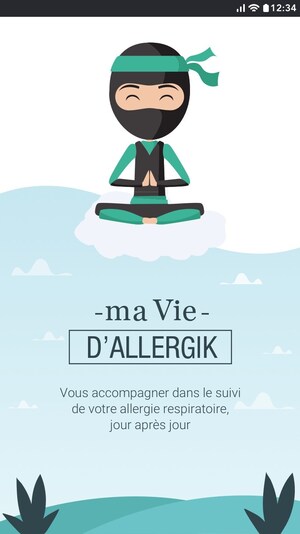 Ma Vie d'Allergik, une application mobile pour mieux suivre son allergie respiratoire