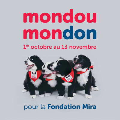Campagne Mondou Mondon pour la Fondation Mira 2020 (Groupe CNW/Mondou)
