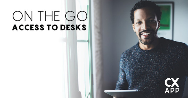 The CXApp Desks Mobile Solution For On-The-Go Access To The Workplace