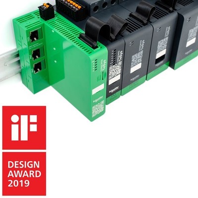 TeSys Island a rcemment pris part aux iF Design Awards de 2019 dans la catgorie Produits de l'industrie. (Groupe CNW/Schneider Electric Canada Inc.)