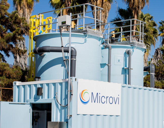Microvi Nitrate Treatment System at Sunny Slope Water Company in Pasadena, CA.