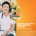 Top Ramen® Celebrates 50 Year Anniversary With Search For Its First-Ever Chief Noodle Officer