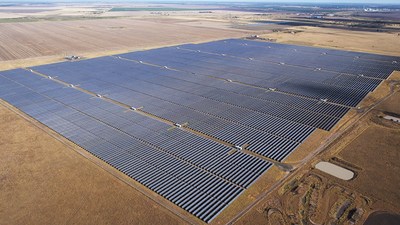 NX Horizon solar tracker featured on Moree Solar Farm (70 MW), NSW, Australia