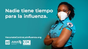 Los CDC y la AMA se asocian con el Ad Council para promover la vacunación contra la influenza con el fin de reducir muertes y hospitalizaciones durante la pandemia de COVID-19