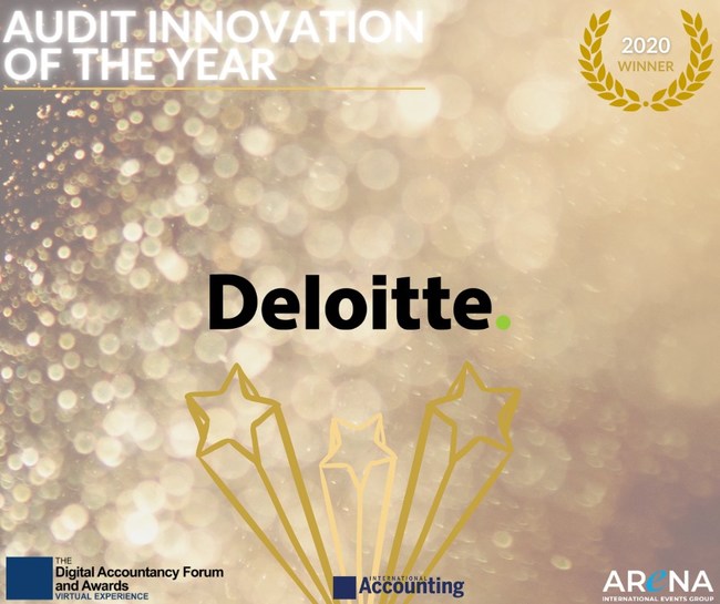Deloitte Wins 2020 'Audit Innovation of the Year' at the Digital