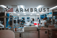 Armbrust American's Texas-based medical mask production facility. Photo by Alex Smith.