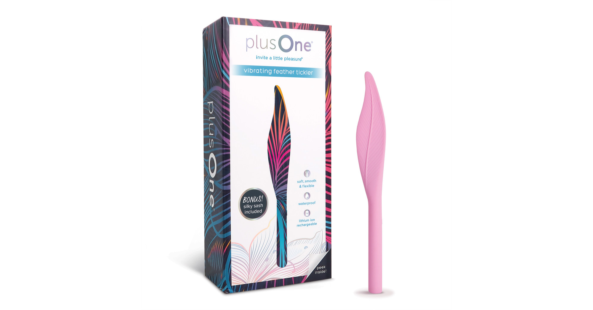 Leading Sexual Wellness Brand plusOne Launches New Vibrating Feather  Available At Select Retailers Nationwide