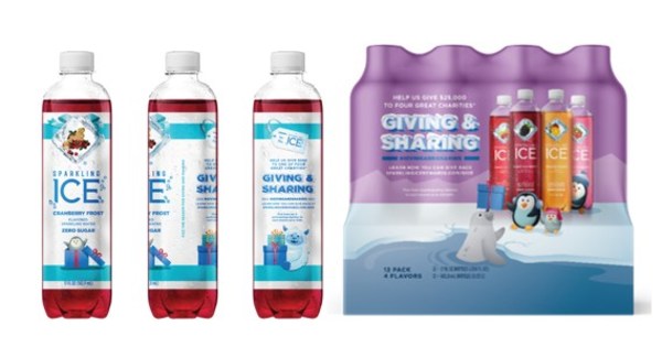 Sparkling Ice Celebrates Holiday Cheer with Giving & Sharing Campaign