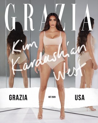 Kim Kardashian-West Grazia USA Digital Cover