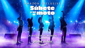 "Súbete a mi moto", basada en la historia del Grupo Menudo, en estreno el 9 de octubre exclusivamente en Amazon Prime Video, revive la banda "Latin Boy" más exitosa de la historia