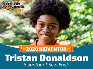 Fat Brain Toys Announces the Winner of Their 2020 Kidventor Challenge, a Toy and Game Invention Contest for Kids