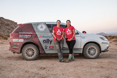 Mitsubishi Motors North America, Inc. supports Team Record the Journey in the 2020 Rebelle Rally.