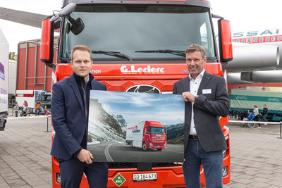 Hyundai Motor’s Delivery of XCIENT Fuel Cell Trucks in Europe