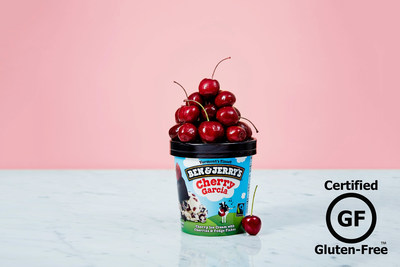 Cherry Garcia is among the first of many Ben & Jerry's flavors now sporting a Gluten-Free certification.