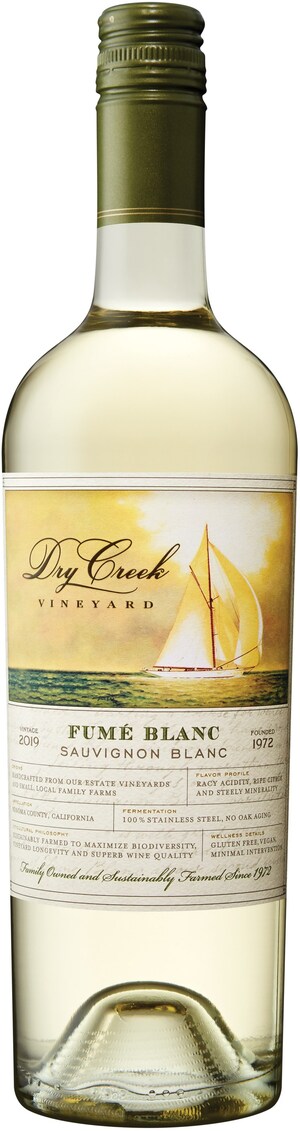 Dry Creek Vineyard Has Nothing To Hide With Release Of Daring New 2019 Fumé Blanc Package