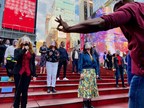 NYCNext Gathers The Broadway Community Together In Times Square For First Time Since March. Event Includes Sierra Boggess, Andréa Burns, Allyson Kaye Daniel, Brandon Victor Dixon, Eden Espinosa, Telly Leung, Norm Lewis, Zonya Love, Javier Muñoz, Bernadette Peters, Andrew Rannells, And More