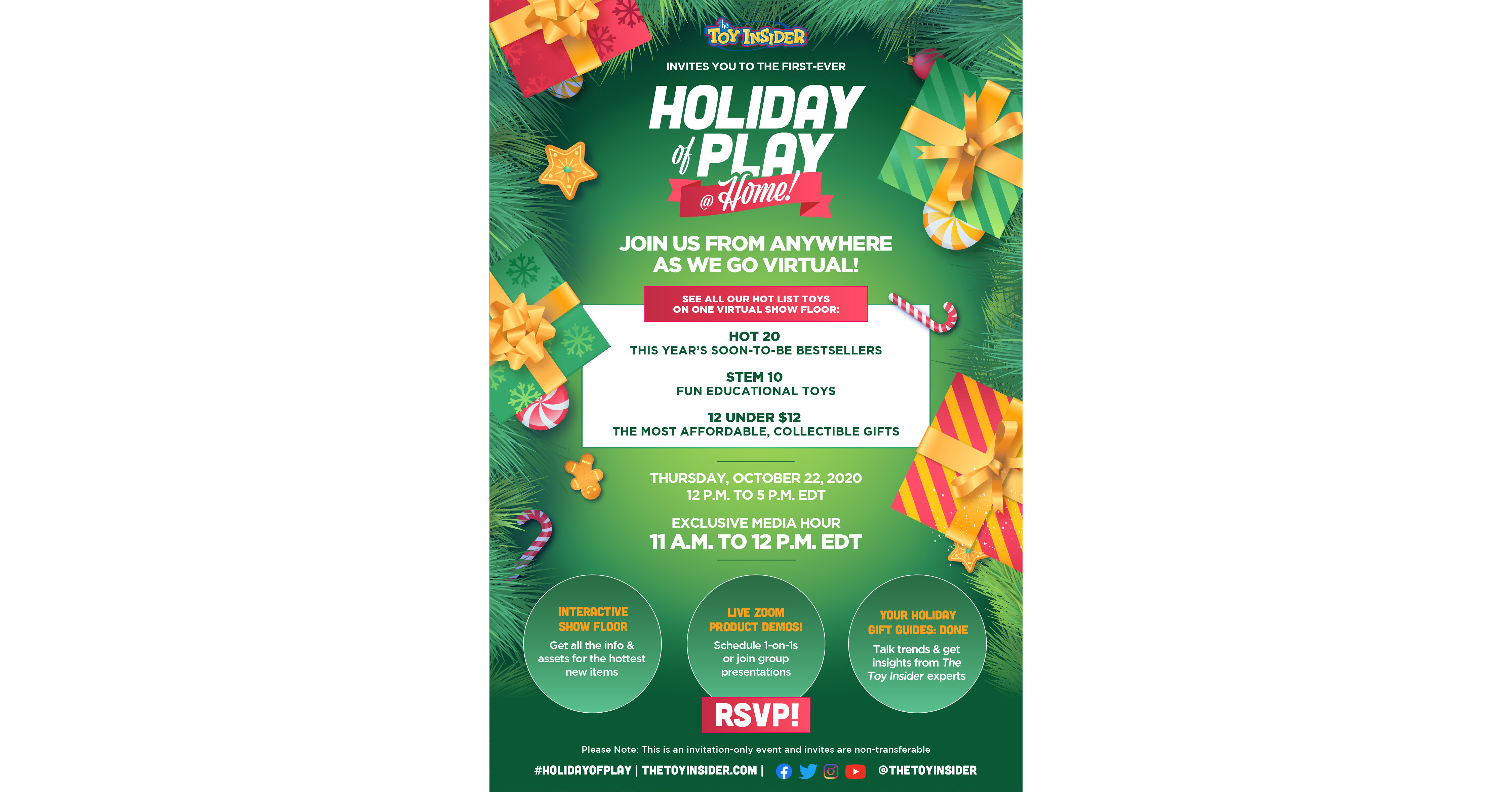 The Toy Insider Spreads Holiday Cheer from Coast to Coast with Holiday